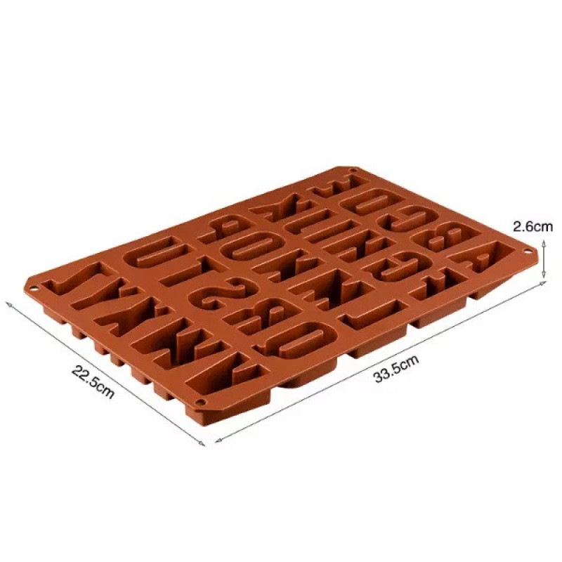 قالب شکلات طرح حروف انگلیسی کد Mhr-415