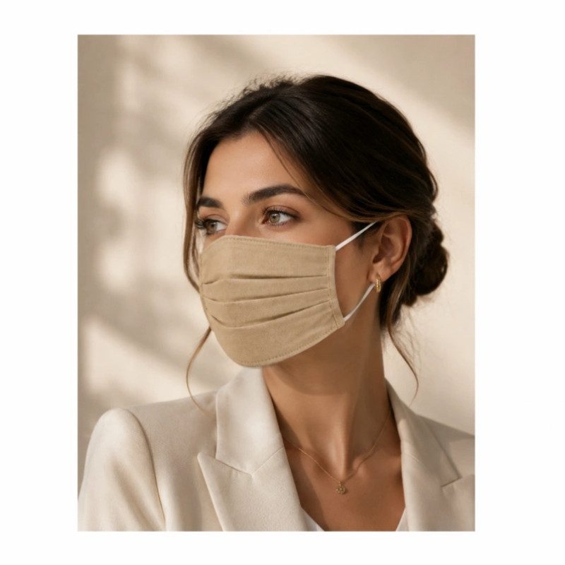 ماسک پارچه ای دو لایه مدل Te 22139261 بسته 5 عددی