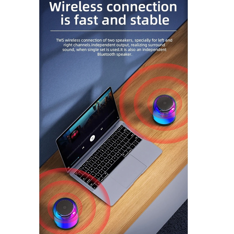 اسپیکر بلوتوثی  قابل حمل مدل E-3077