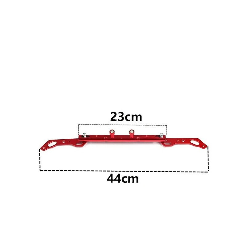 میل رنتال فرمان موتور سیکلت وارون مدل 3 تیکه طرح SLVR کد W-104