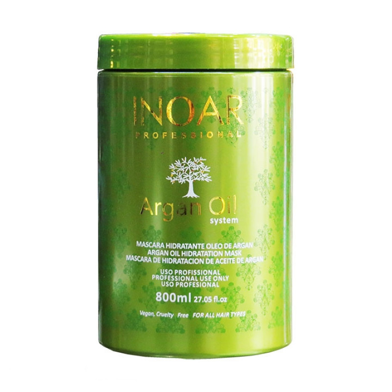 ماسک مو اینوآر مدل روغن آرگان حجم 800 میلی لیتر