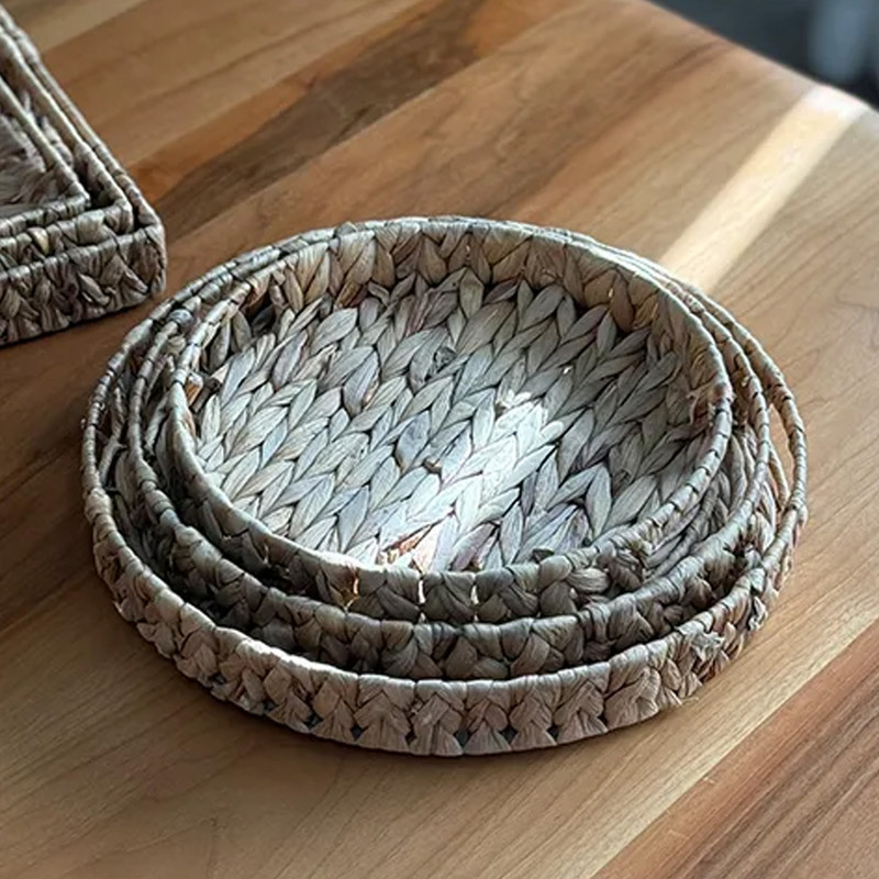 سینی مدل حصیری مجموعه سه عددی