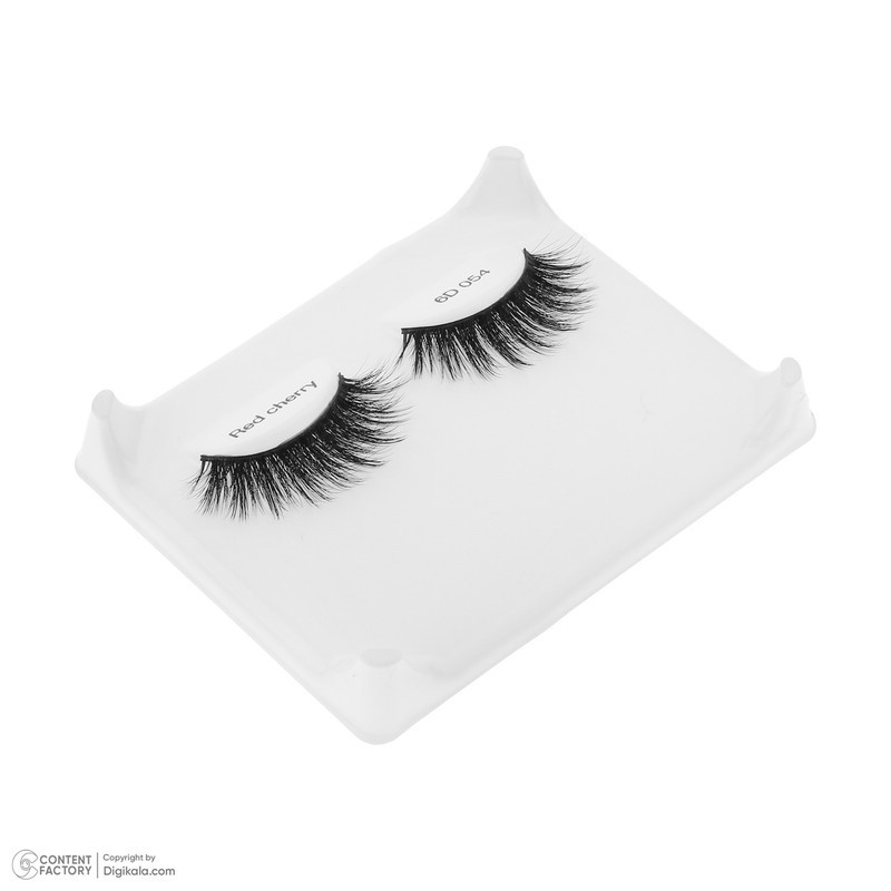 مژه مصنوعی سه بعدی رد چری مدل PLUS 6D 054