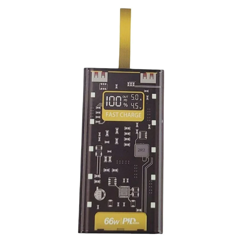 پاوربانک مدل 66W PD ظرفیت 20000 میلی آمپر ساعت