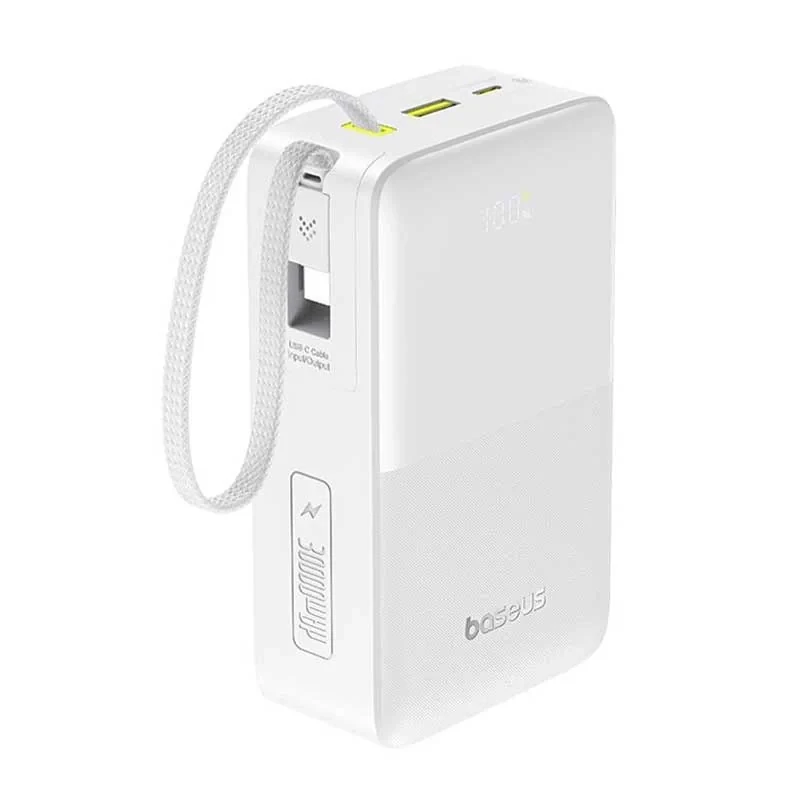 پاوربانک 22.5 وات بیسوس مدل EnerFill FC51 Bipow 2 Pro ظرفیت 30000 میلی‌آمپرساعت