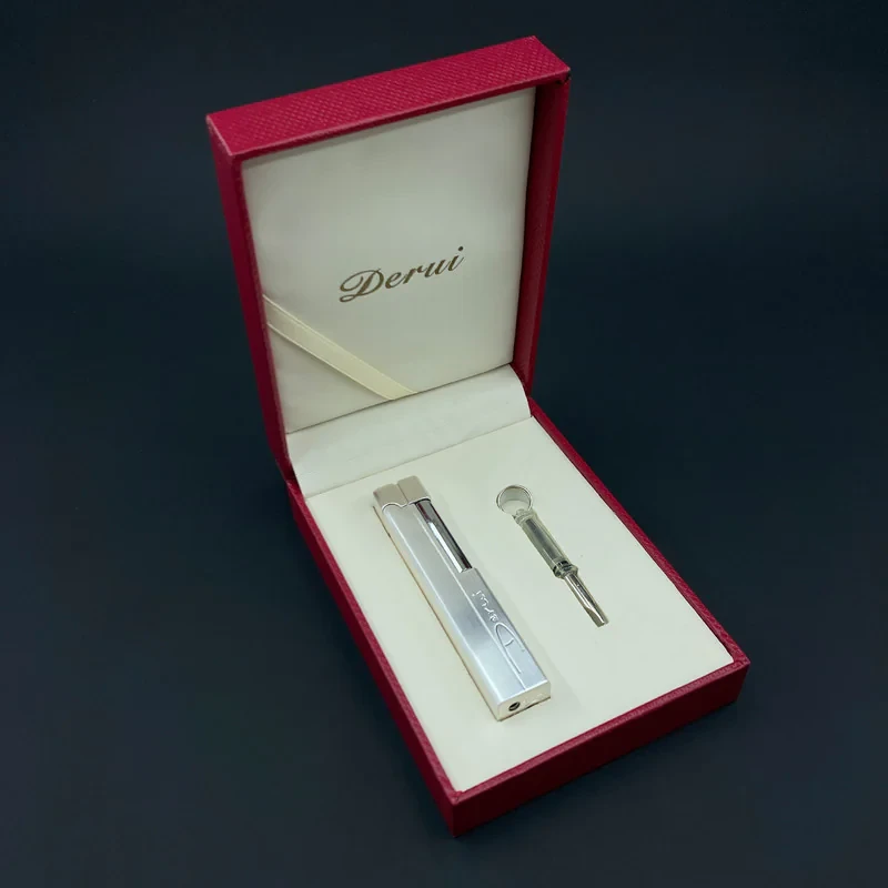 فندک دیروی مدل باریک کد DKD-1151 به همراه ابزار تنظیم شعله