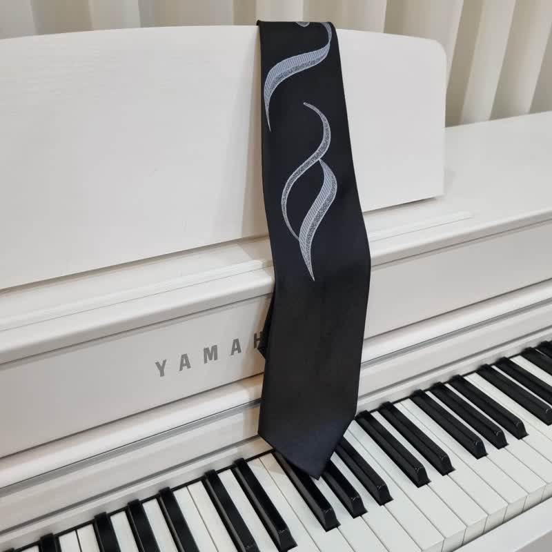 کراوات مردانه مدل BlACK OCEAN 36