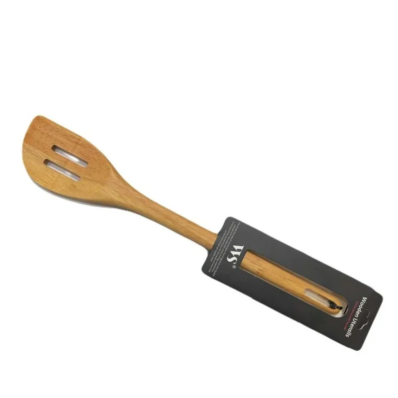 کفگیر دبلیو اِس مدل برگردان چوبی کد HS815