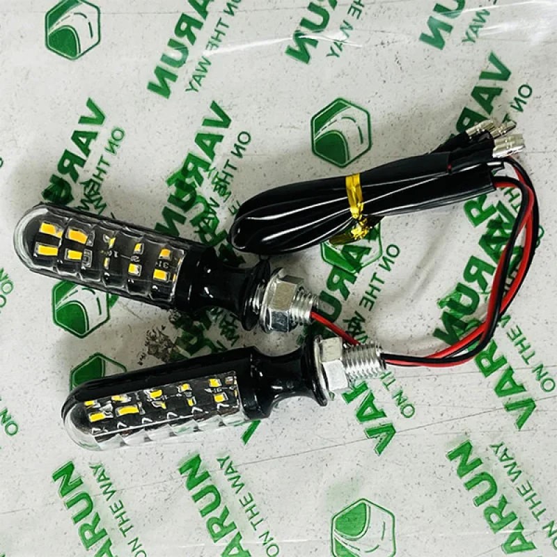 چراغ راهنما موتور سیکلت وارون مدل A-118 بسته 2 عددی