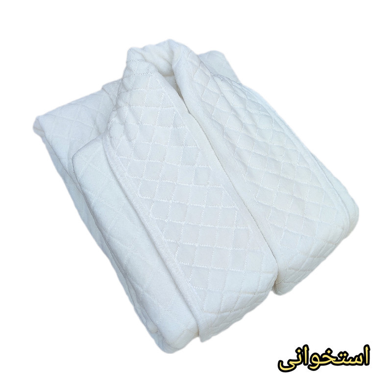 حوله پالتویی پاموک طرح تنپوش شطرنجی سایز 135