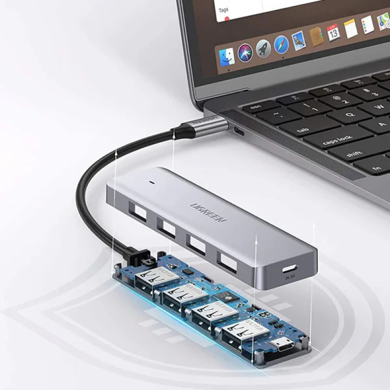 هاب 4 پورت USB-C یوگرین مدل UG-70336