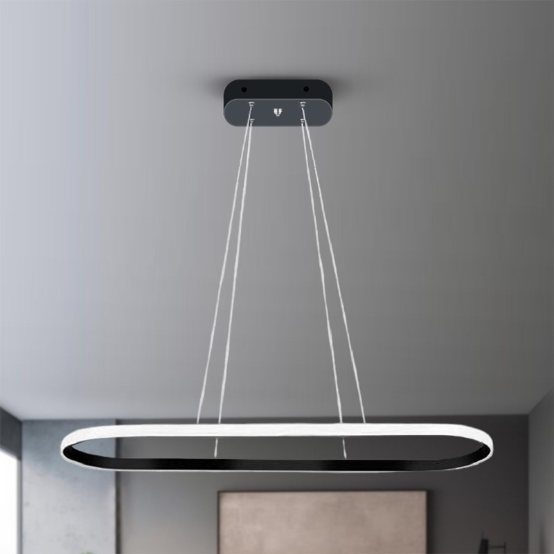 چراغ آویز چشمه نور کد LB63591-BK