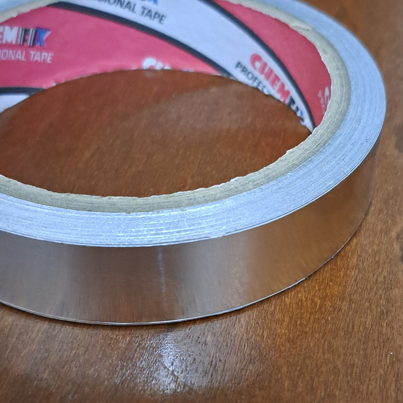 نوار چسب آلومینیوم چمفیکس مدل V1150 عرض 18 میلیمتر