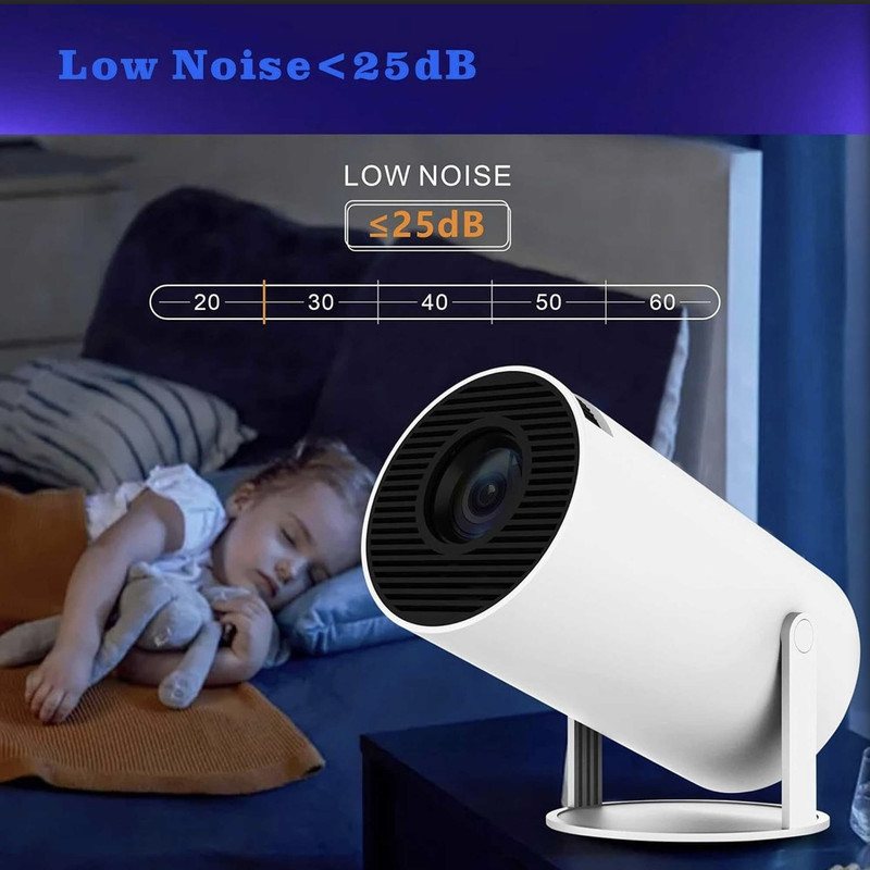 ویدئو پروژکتور آیریور مدل HY300 با رزولوشن 1280x720 تصویر 4K