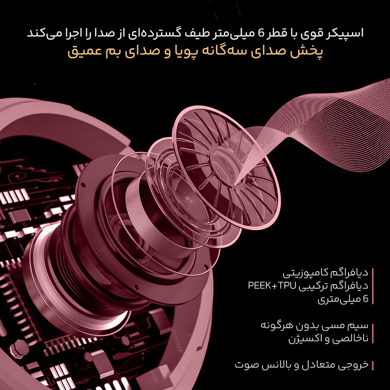هندزفری بلوتوثی کلکسی مدل G70 TWS