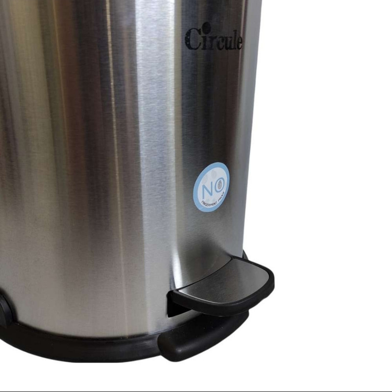 سطل زباله پدالی سیرکل مدل پلیمر کد L3