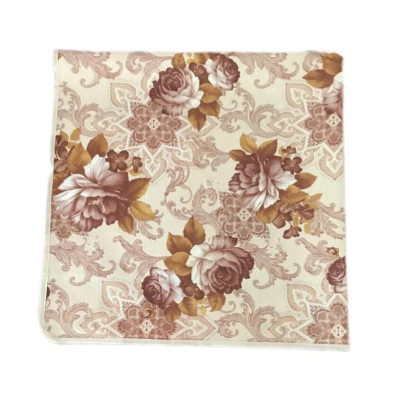 سفره 4 نفره مدل ماژستیک طرح 2 رو کد 07 سایز 100×100 سانتی متر