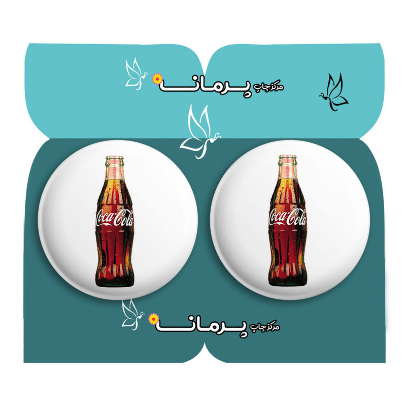 مگنت پرمانه طرح نوشیدنی ها کد pmag2.34252 مجموعه 2 عددی