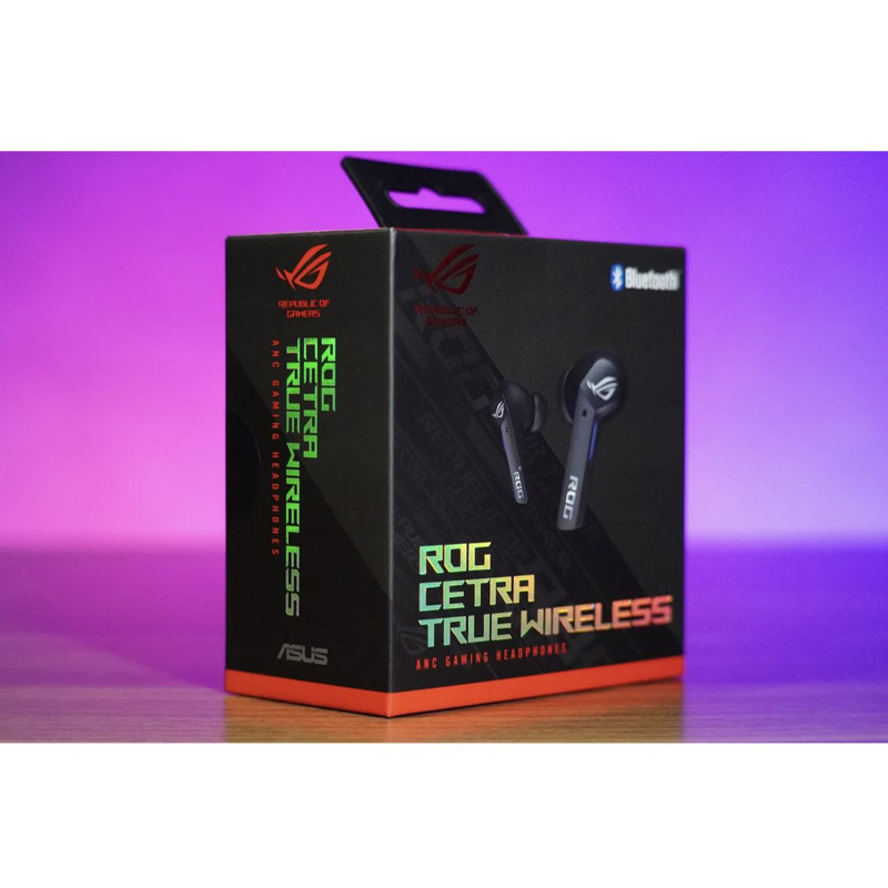 هدفون مخصوص بازی بی سیم ایسوس مدل ROG Cetra True