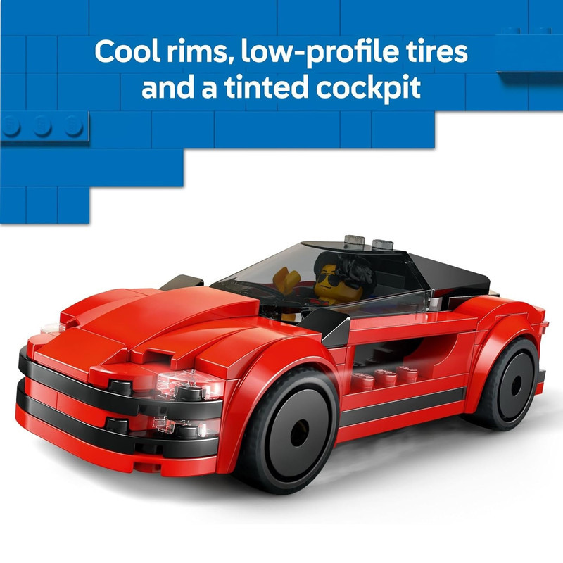 لگو 109 تکه سری سیتی مدل Sports Car کد 60448