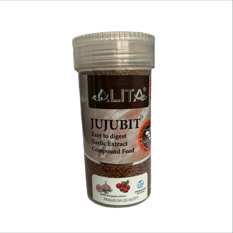 غذا ماهی جوجوبیت آلیتا مدل JUJUBIT حجم 120 میلی لیتر