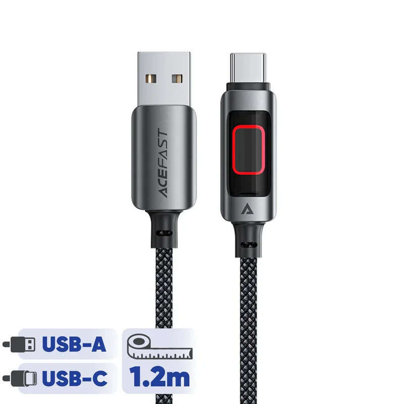 کابل تبدیل USB به USB-C ایس فست مدل C21-04 طول 1.2 متر