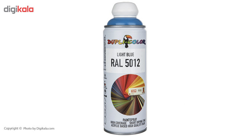 اسپری رنگ آبی روشن دوپلی کالر مدل RAL 5012 حجم 400 میلی لیتر