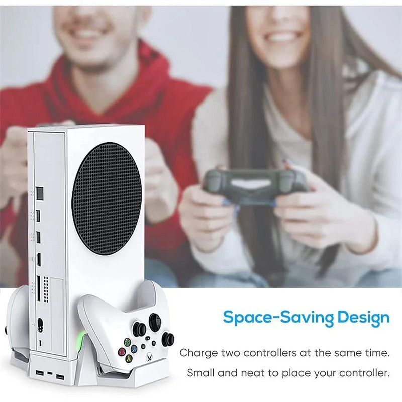 پایه شارژر دسته بازی دابی مدل Dobe TYX-0663 مناسب برای XBOX Sereis S به همراه باطری