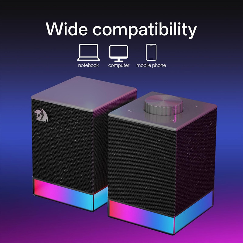 اسپیکر دسکتاپ ردراگون مدل GS517 RGB