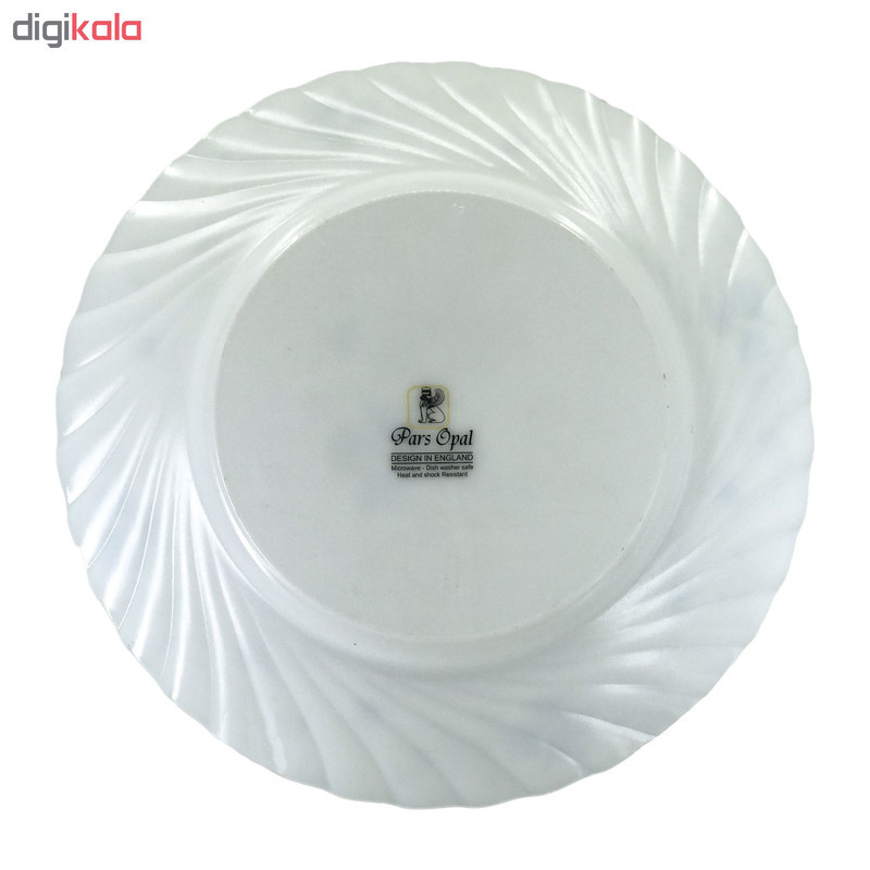 پلوخوری پارس اوپال طرح لیندا124 بسته 6 عددی