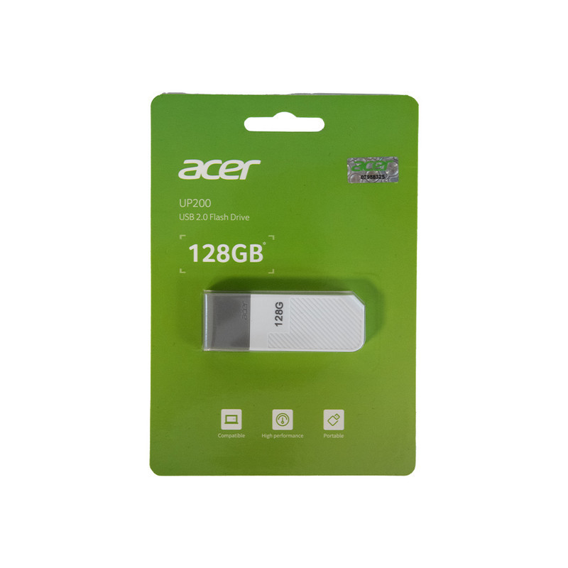 فلش مموری ایسر مدل UP200 ظرفیت 128 گیگابایت با رابط USB 2.0
