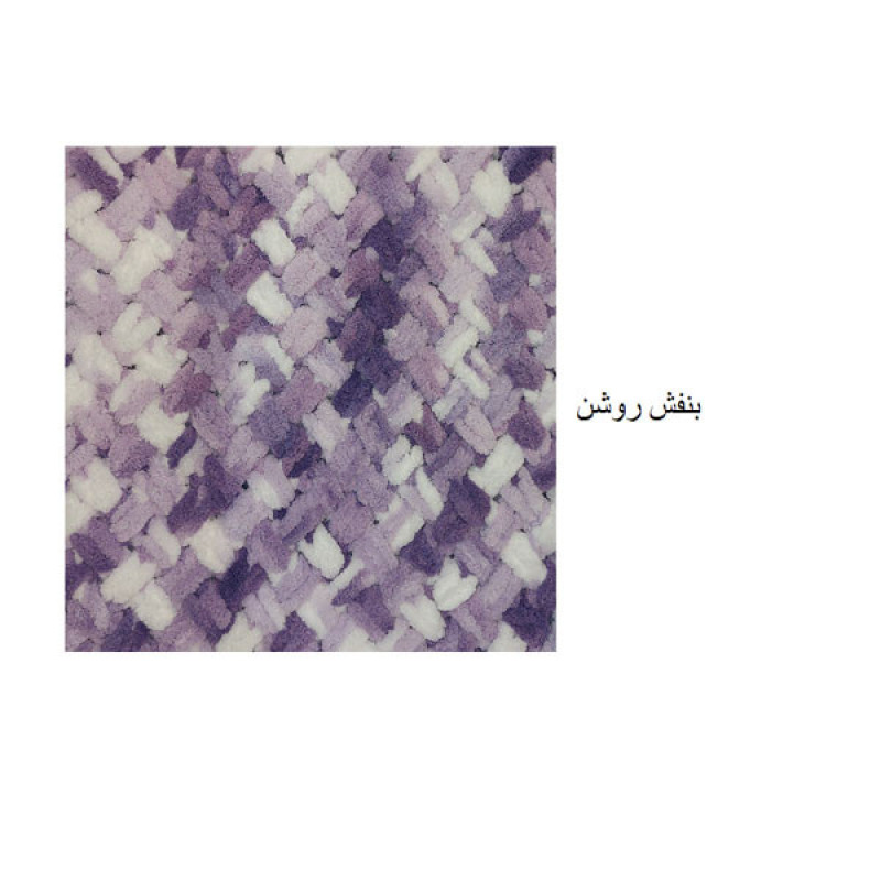 پتو نوزاد طرح بافت پافی مدل گلتای کد 01 سایز 80×80 سانتی متر