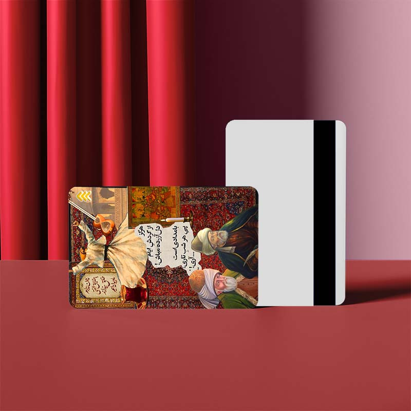استيکر کارت کارنيکا طرح ایران کد 45050 مجموعه 6 عددی