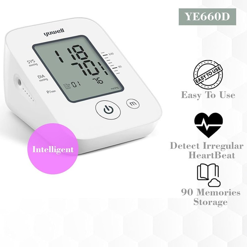 فشارسنج بازویی دیجیتال یوول مدل YE660D