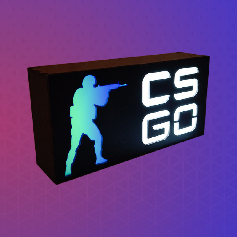 لایت باکس گیمینگ مدل CS GO