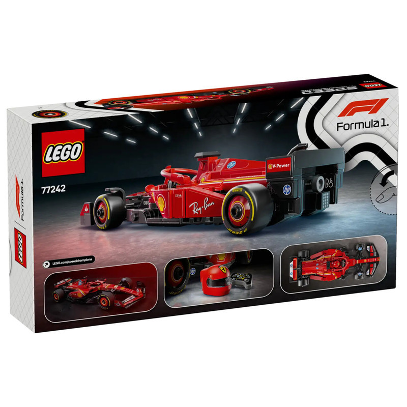 لگو  سری اسپید مدل  Ferrari SF-24 F1 Race Car کد 77242