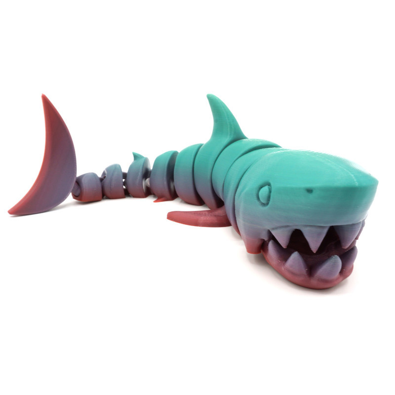 اسباب بازی زینتی مدل Articulated Shark