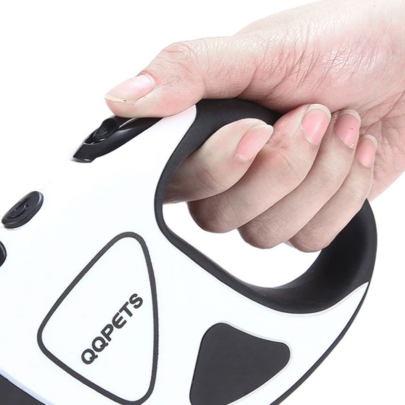 بند قلاده سگ مدل lks2030-blackwhite با چراغ LED