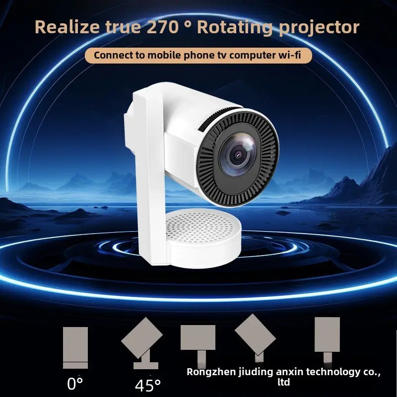 مینی ویدئو پروژکتور مدل HY350 با رزولوشن 1280x720|HD
