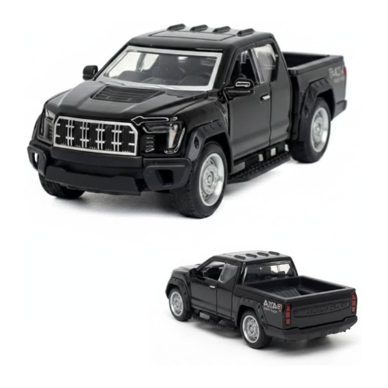 ماکت ماشین ناب سل مدل فورد پیکاپ آفرود فلزی عقب کش کد PICKUP FORD METALCAR NAAB001