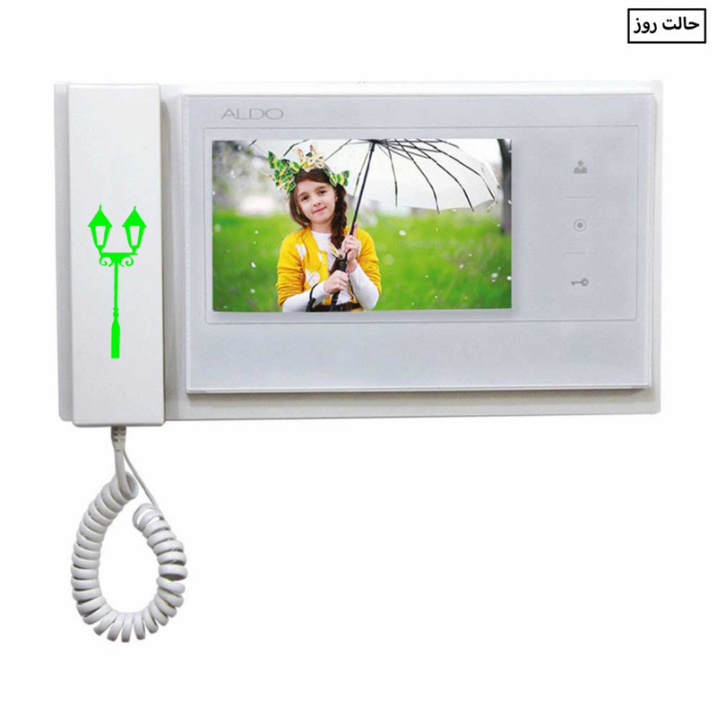 استیکر کلید و پریز مدل شبنما طرح چراغ کد 02 بسته دو عددی