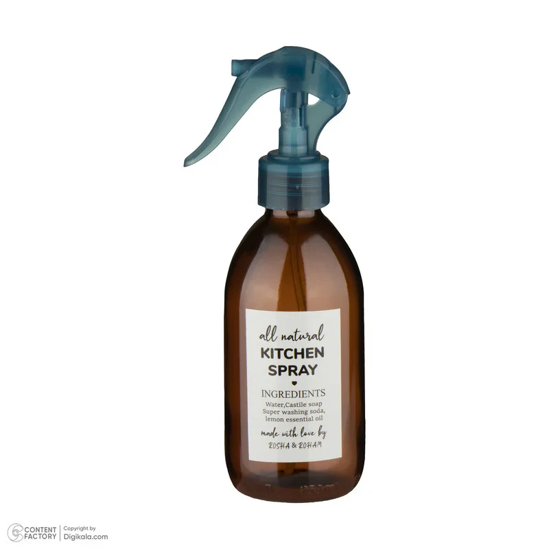ظرف اسپری روغن و زعفران مدل NATURAL مجموعه 2 عددی
