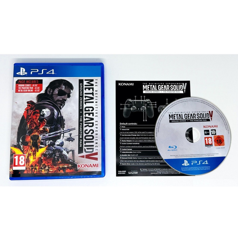 بازی Metal Gear Solid V نسخه The Definitive Experience مخصوص PS4