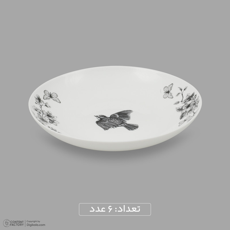 سرویس غذاخوری اوپال 25 پارچه 6 نفره آفر مدل  میچکا