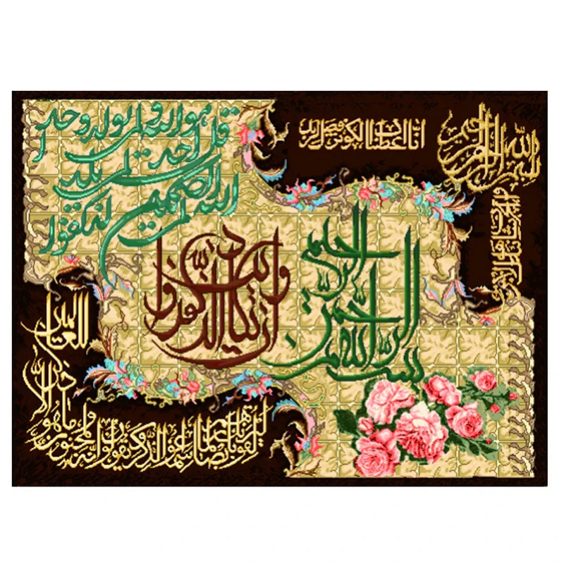 نخ و نقشه تابلوفرش مدل 22123