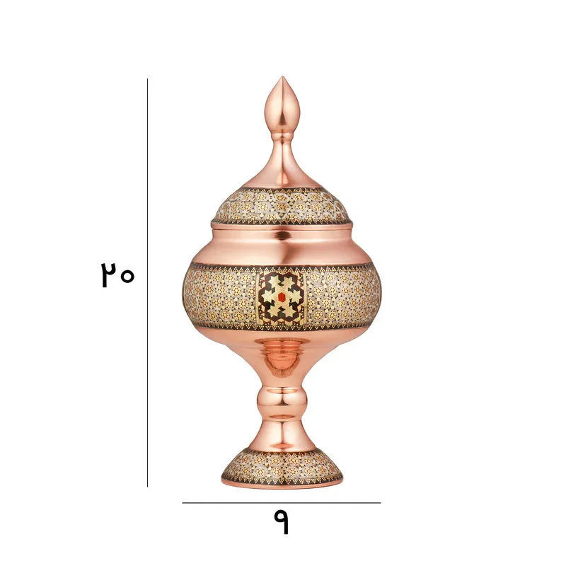 شکلات خوری خاتم کاری مدل  15