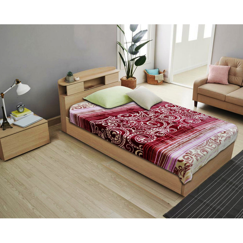 پتو گلبافت کد CC-84002 یکنفره سایز 220×160 سانتی متر