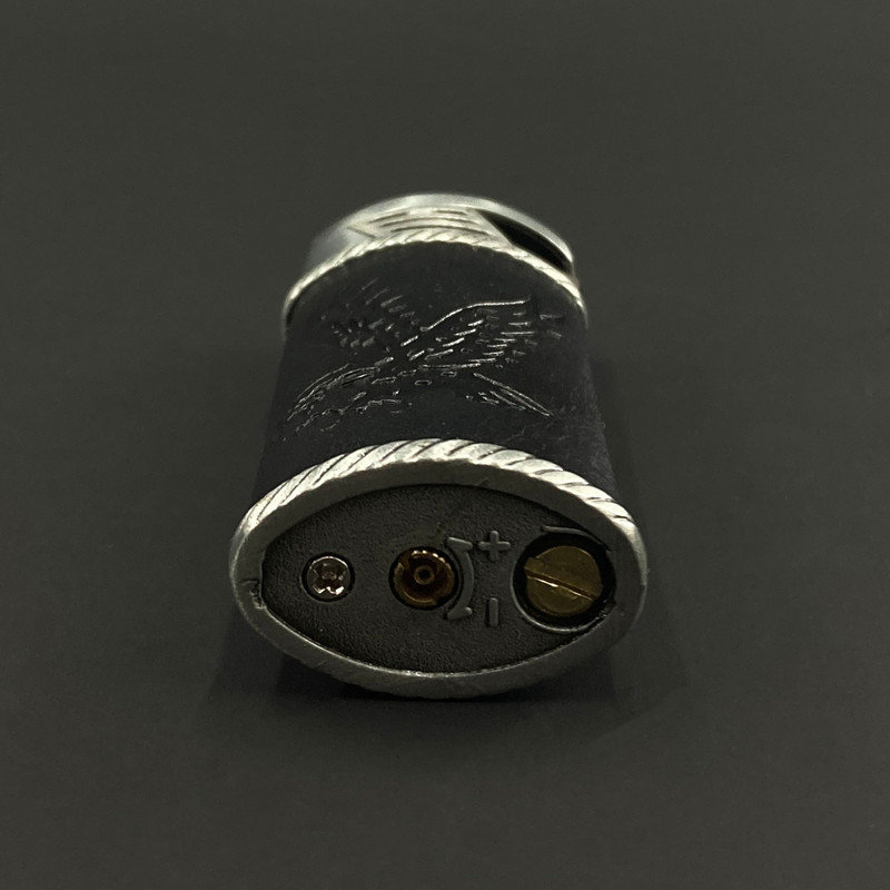 فندک مدل سنگی چرمی طرح عقاب کد DKD-1517
