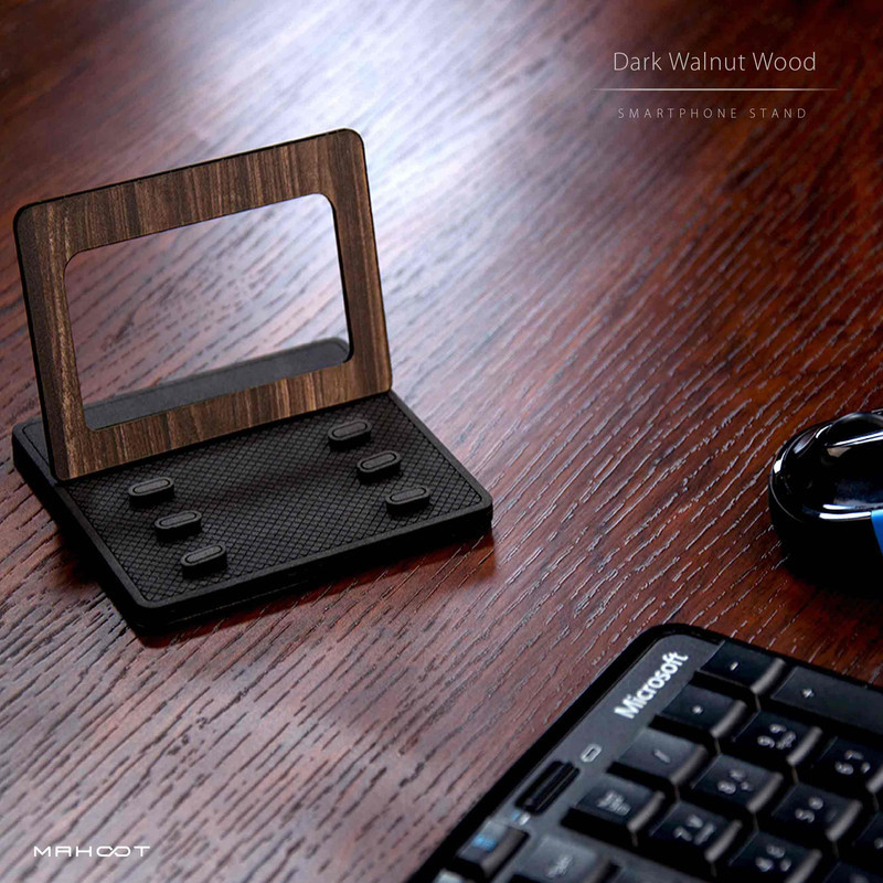 نگهدارنده گوشی موبایل ماهوت مدل Wood