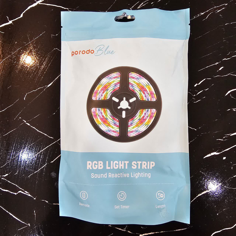 ریسه ال ای دی پرودو مدل RGB LIGHT STRIP  طول 5 متر